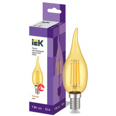 Лампа светодиодная IEK LED CВ35 7Вт 230В 2700К E14