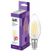 Лампа свеча IEK LED CT35 5Вт 230В 4000К E14 LLF-CT35-5-230-40-E14-CL