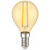 Лампа шар IEK LED G45 5Вт 230В 2700К E14 LLF-G45-5-230-30-E14-CLG