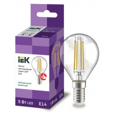 Лампа шар IEK LED G45 5Вт 230В 4000К E14 в Кокшетау