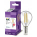 Лампа шар IEK LED G45 5Вт 230В 4000К E14 LLF-G45-5-230-40-E14-CL