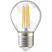 Лампа шар IEK LED G45 5Вт 230В 4000К E27 LLF-G45-5-230-40-E27-CL