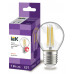 Лампа шар IEK LED G45 7Вт 230В 3000К E27 LLF-G45-7-230-30-E27-CL