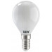 Лампа шар IEK LED G45 7Вт 230В 4000К E14 LLF-G45-7-230-40-E14-FR