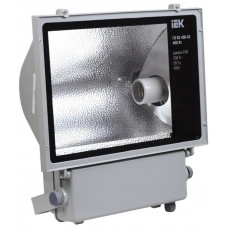 Прожектор серый асимметричный IEK ГО03-400-02 400Вт E40 IP65 в Атырау