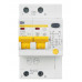 Дифференциальный автоматический выключатель IEK АД12 2Р 16А 10мА MAD10-2-016-C-010