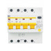 Дифференциальный автоматический выключатель IEK АД14 4Р 40А 30мА MAD10-4-040-C-030