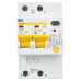 Дифференциальный автоматический выключатель IEK АД12М 2Р С50 30мА MAD12-2-050-C-030
