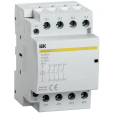 Контактор модульный IEK КМ25-40М AC/DC MKK21-25-40