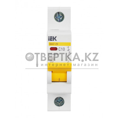 Автоматический выключатель IEK ВА47-29 1P C MVA20-1-010-C