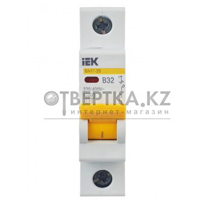 Автоматический выключатель IEK ВА47-29 1P B MVA20-1-032-B