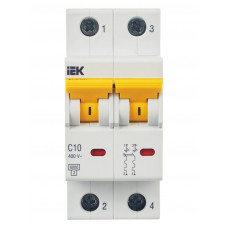 Автоматический выключатель IEK ВА47-60M 2P C MVA31-2-010-C в Караганде