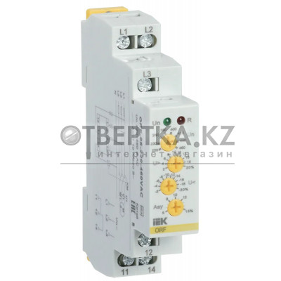 Реле контроля фаз IEK ORF-06 3ф. 220-460В AC ORF-06-220-460VAC