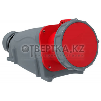 Розетка стационарная IEK MAGNUM ССИ-145 125А-6ч/200/346-240/415В 3P+PE+N IP67 PSN12-125-5