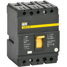 Выключатель автоматический IEK ВА88-33 3Р 125А 35кА в Костанае