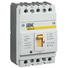 Автоматический выключатель IEK ВА44 33 3Р 40А 15кА в Актобе