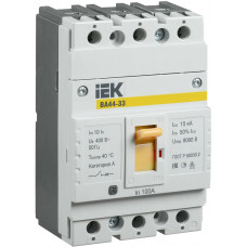 Автоматический выключатель IEK ВА44 33 3Р 100А 15кА в Кокшетау