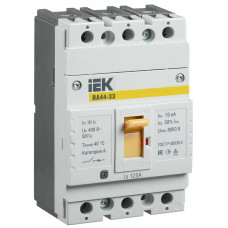 Автоматический выключатель IEK ВА44 33 3Р 125А 15кА в Караганде