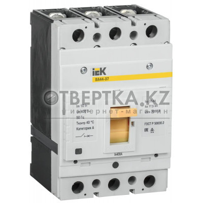 Автоматический выключатель IEK ВА44-37 3Р 400А 35кА SVA4410-3-0400-35