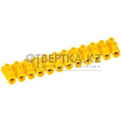 Зажим винтовой IEK ЗВИ-3 н/г 1,0-2,5мм2 желтые UZV7-003-04