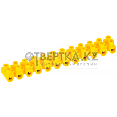 Зажим винтовой IEK ЗВИ-5 н/г 1,5-4,0мм2 желтые UZV7-005-04