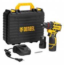 Дрель-шуруповерт аккумуляторная Denzel CDH-BL-12 26108 в Алматы