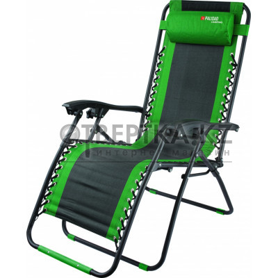 Кресло-шезлонг складное, многопозиционное 160 х 63,5 х 109 cм Camping Palisad 69606