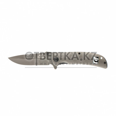 Нож туристический, складной,  210/90 мм, система Liner-Lock, металлическая рукоятка Барс 79200