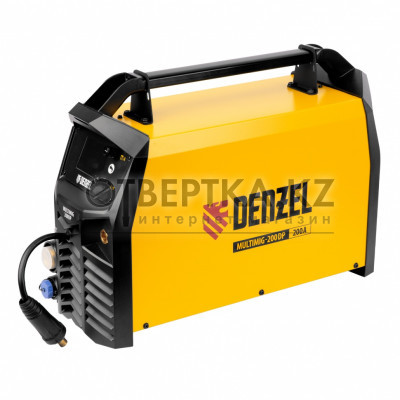Инверторный аппарат полуавтоматической сварки Denzel MultiMIG-200DP Synergy Double Pulse 94313