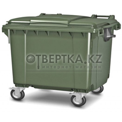 Передвижной мусорный контейнер  с крышкой 770 л. Intellpack 20.804