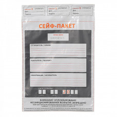 Сейф-пакет с пакетом для сопроводительных документов Intellpack 205мм*295мм в Уральске