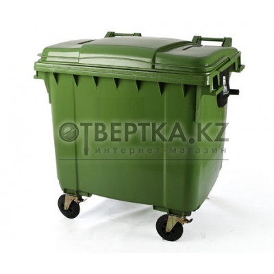 Передвижной мусорный контейнер с крышкой 1100 л. Intellpack 22.C19