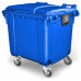 Передвижной мусорный контейнер с крышкой 1100 л. Intellpack 22.C19