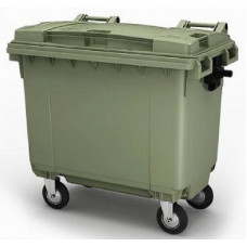 Передвижной мусорный контейнер с крышкой 660 л. Intellpack 25.C19 в Алматы