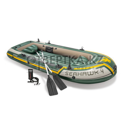 Лодка надувная Intex Seahawk 4 Set 68351NP