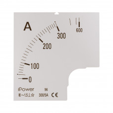 Шкала для амперметра iPower 300/5 в Актау