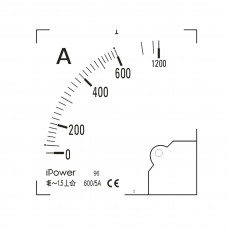 Шкала для амперметра iPower 600/5 в Актау