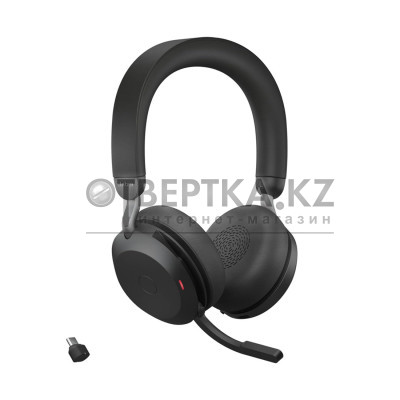 Гарнитура Jabra Evolve2 75 Link380c MS Stereo Stand Black USB-C 27599-999-889