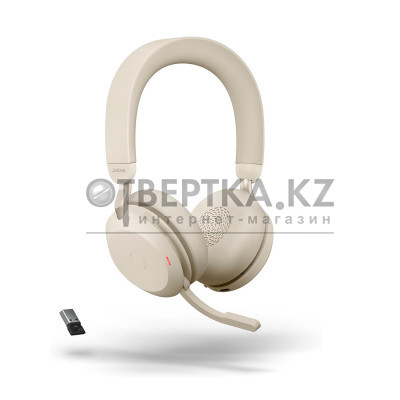 Гарнитура Jabra Evolve2 75 Link380a MS Stereo Beige USB-A 27599-999-998