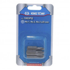 Набор бит KING TONY 1003PQ 1/4