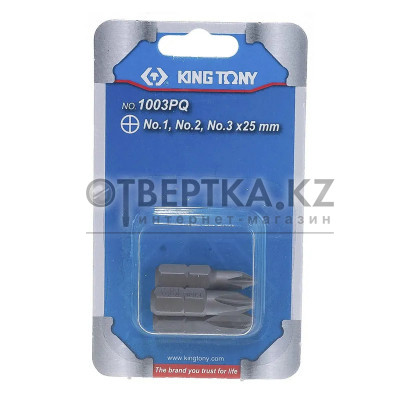 Набор бит KING TONY 1003PQ 1/4