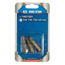 Набор бит KING TONY 1003TQ01 TORX 1/4