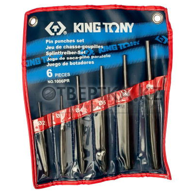 Набор выколоток KING TONY 6шт. 1006PR