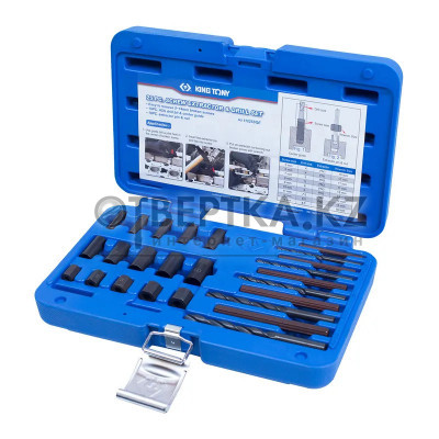 Набор экстракторов и свёрл KING TONY 25шт. 11225SQ