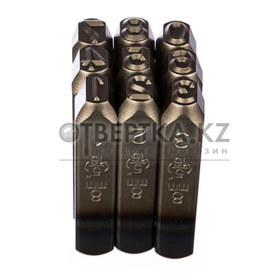 Набор ударных клейм KING TONY 11409SQ08 арабские цифры 8мм 9шт.