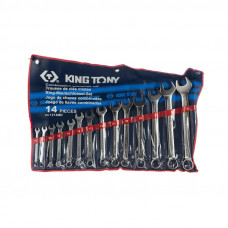 Набор комбинированных ключей KING TONY 1214MR 10-32мм 14шт.
