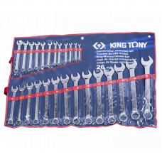 Набор комбинированных ключей KING TONY 6-32 мм 26 предметов 1226MR