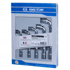 Набор торцевых L-образных ключей KING TONY 10-17 мм 5 предметов 1805MR