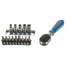 Набор бит и головок с трещоткой KING TONY 15шт. 2515MR