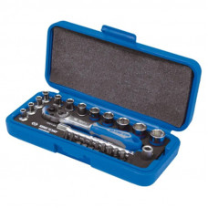 Набор торцевых головок KING TONY с принадлежностями 1/4